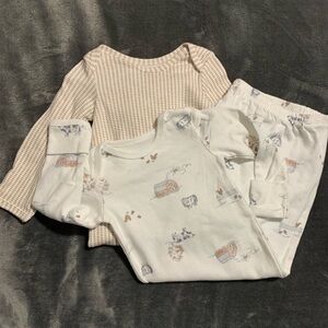 0-3m Carters Nightgown Set